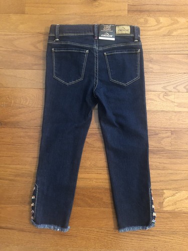 NEW w/tags - Girls - Ankle Jeans - Sz 6 - Super Skinny - Dark Wash - by Jordache - Picture 2 of 3