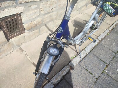 Damenrad Mifa blau Tiefeinsteiger 