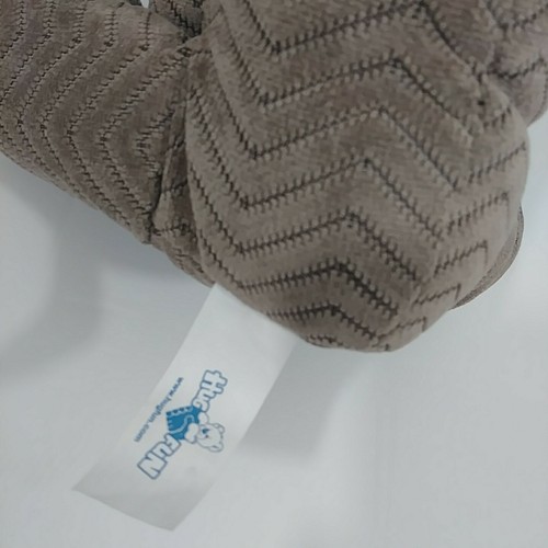 Hugfun Teddy Bear Brown Nose Chevron Stripe Pattern Plush - Picture 4 of 4