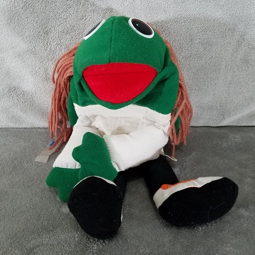 Vintage 1995 American Health Foundation Plush Hand Puppet Brown Hair Turtle 12" - Picture 2 of 10