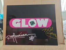 GLOW Signed 8x10 Royal Hawaiian &Col. Ninotchka COA Gorgeous Ladies Of Wrestling