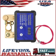 Kill Switch for Car 12V 240A Remote Battery Disconnect Switch with Led new