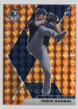 2021 Panini Mosaic Rookie Reactive Orange Mosaic Prizm Tarik Skubal #246 03rx