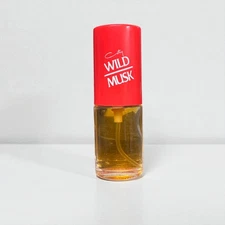 Vtg Perfume READ Coty Wild Musk .375 fl oz Brand New in Box Perfume Spray