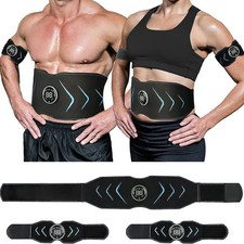 Rechargeable Abdominal Toning Belt Abs Training ems Electric Muscle Stimulation