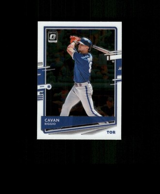 2020 Donruss Optic #137 Cavan Biggio Baseball Card Blue Jays