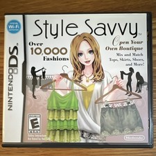 Nintendo Style Savvy Nintendo DS Manual Included E 2009 NTSC-U/C Simulation