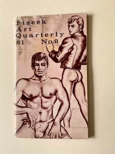 FIZEEK ART QUARTERLY #8 1963 PHYSIQUE ART MAGAZINE VARIOUS ARTIST GAY Interest