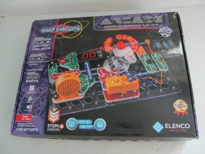 Elenco Snap Circuits Arcade Games of Learning and Fun, SCA-200 for Ages 8+