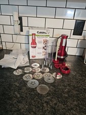 CUISINART Electric Cookie Press Red Metallic ...