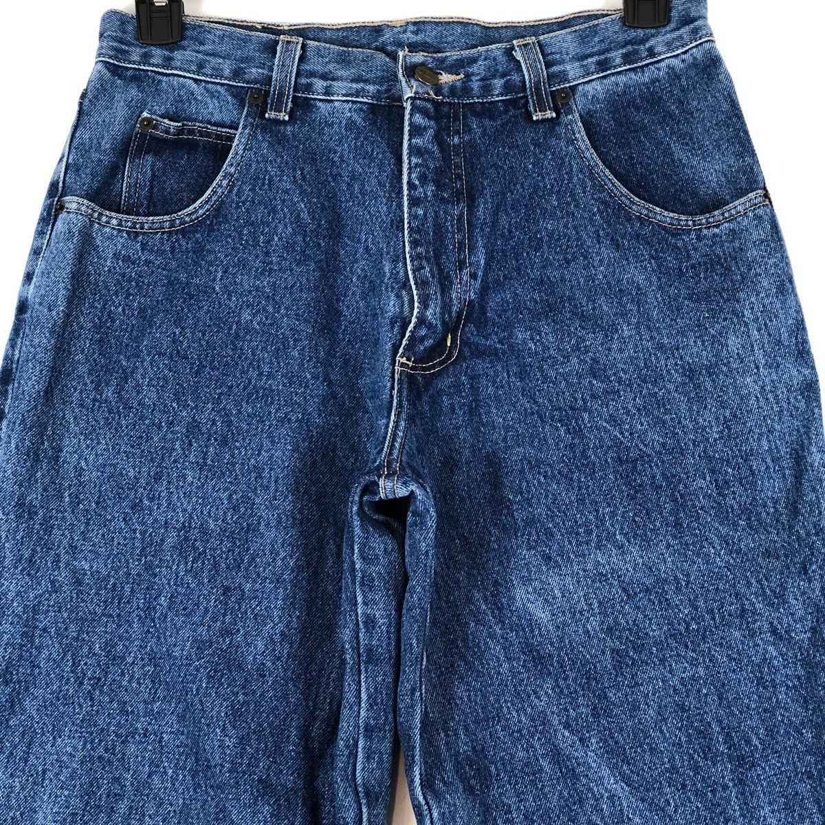 Vintage Solo Semore Jeans Mens 32 x 29 Blue Denim Straight Leg