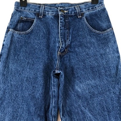 パンツ Solo semore Vintage Solo Semore Jeans Mens 42 White Denim Wide Leg Baggy