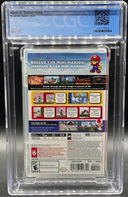 Mario Vs Donkey Kong Nintendo Switch Sealed New CGC 9.9 A++ Graded