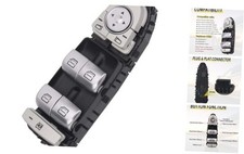 Master Power Window Switch Driver Side Compatible with 2015-2018 Mercedes-Benz