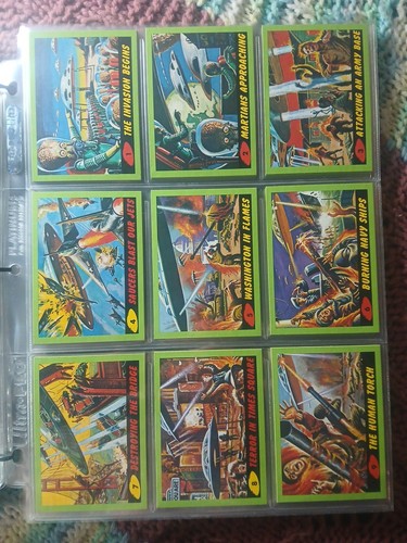 2012 Mars Attacks Base 1-55, All 3d Cards, 4 Sketch Cards New Universe +more - Picture 12 of 19