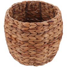 Woven Planter Basket,Seagrass Basket Planters, Hyacinth Woven Flower Pot Ratt...