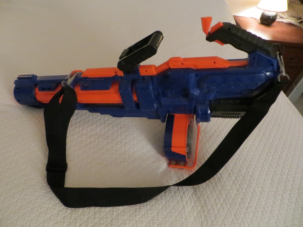 Nerf Titan CS-50 Gatling Gun Rival Dart Blaster Elite Mega Zombie