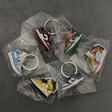 Mini Sneaker Shoe Keychains w/ Detachable Keyring, Multicolor 4.95/ea