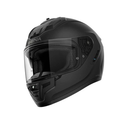 Sena Phantom ANC Smart Helm mit Mesh Comms Matt Black (Noise Cancelling & Light)