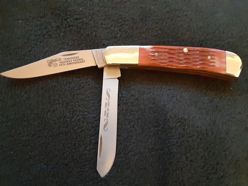 PARKER-EDWARDS USA TENNESSEE HIGWAY PATROL 60TH. ANNIVERSARY TRAPPER #1423-2 VGC
