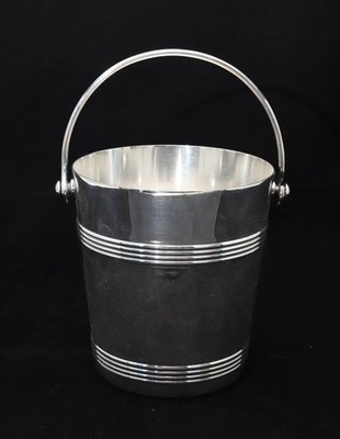 Christofle Ice Bucket Gallia Line Silver Plate