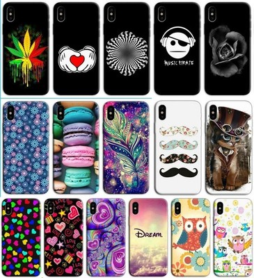 WEICHE HÜLLE AUS TPU SILIKON FÜR APPLE IPHONE X FANTASY ZA