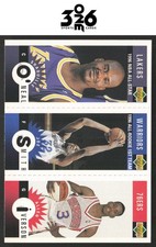 Shaquille O'Neal Smith, Iverson 1996-97 Collector's Choice Mini-Cards Panels