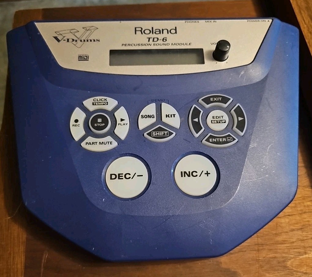 Roland TD-6V パーカッションサウンドモジュール V-Drums Roland V-Drums TD-6V - What To Know & Where To Buy | Equipboard