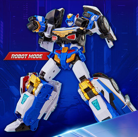 Metal Cardbot W BLAION & BLUE COP W Grand Blue Leon Transforming Robot set 2025
