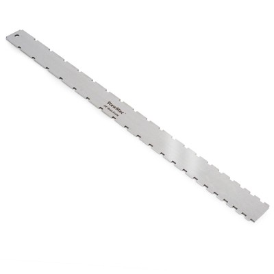 StewMac Notched Straightedge for Bass Guitar