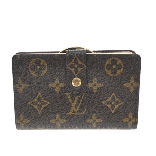 LOUIS VUITTON Porte Monnaie Billets Viennois Wallet Monogram BN M61663 30KD635