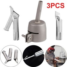3x 5mm Plastic Air Welder Heating Gun Speed Welding Nozzles for Vinyl Flooring