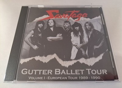 Savatage Gutter Ballet Tour Volume I European Tour 1989-1990 New CD