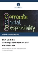 Csr Und Die Zahlungsbereitschaft Der Verbraucher | Sonja Schneeberger | Buch