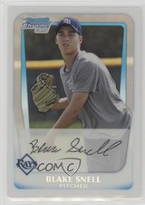 2011 Bowman Draft Chrome Prospects Refractor Blake Snell #BDPP52 1lj1