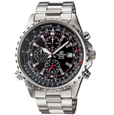 Casio EF-527D-1AV Edifice Chronograph Sport Watch Stainless Steel Quartz New