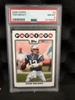 2008 Tom Brady Topps PSA 8