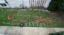 Slackers Ninjaline Backyard Obstacle Course Kit w/ Rope Ladder, Rings, Bag