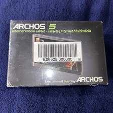 New sealed Boxed Archos 5 60GB Media Tablet Wi-Fi High Resolution Touch Screen