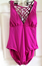 Jantzen Swim Bathing Suit SZ 16 Gorgous Back Detail