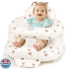 Inflatable Baby Seat for Babies 4-36 Months, Tooktro Blow Up Floor Chair with