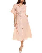Elie Tahari The Eden Midi Dress Women's Orange 2