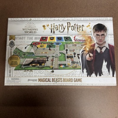 Harry Potter Magical Beasts Board Game Wizarding World By Pressman NEW Sealed 