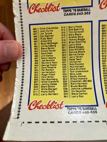 1978 Topps Baseball Uncut Sheet 132 Cards TRAMMELL MOLITOR RC - Picture 13 of 24