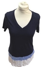 NEXT PREMIUM COLLECTION Blue Mix U.K. 12  QUALITY T-shirt