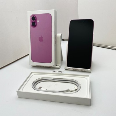 Apple iPhone 16 Plus - 128GB - Pink (AT&T/Cricket ONLY) - Open Box