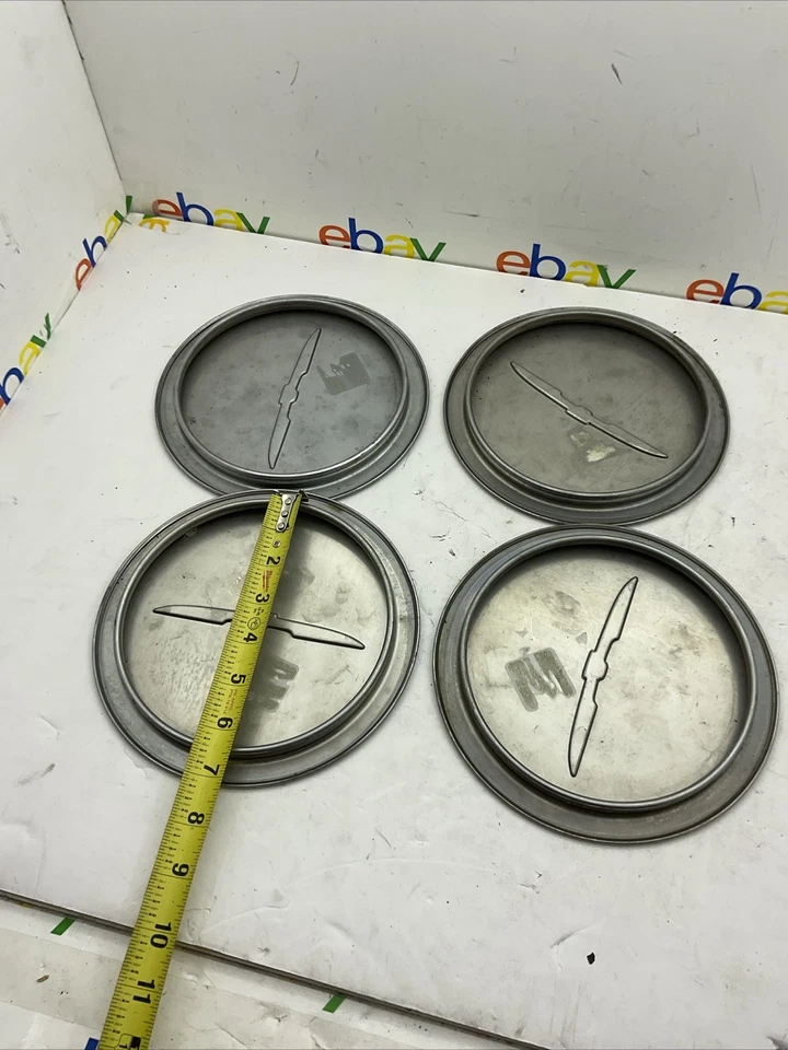 93 94 95 96 97 Ford Thunderbird tampa central OEM T calota pássaro F4SC-1A096-AA 4 peças - Imagem 3 de 4