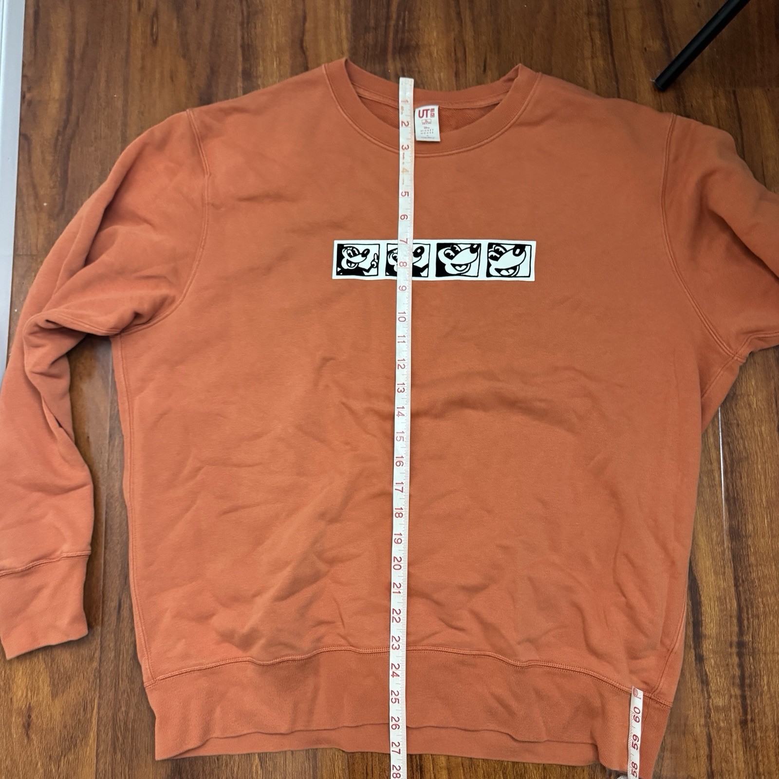 Uniqlo Keith Haring Mickey Mouse Sweater Crewneck Size XL thumbnail 6