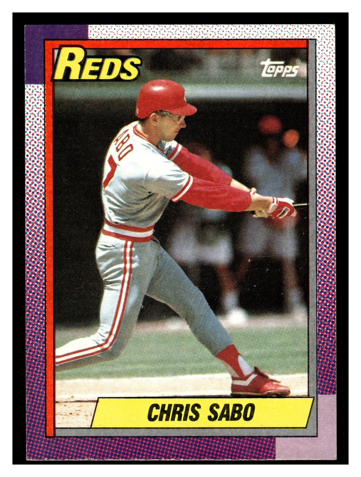 Chris Sabo #737 1990 Topps Cincinnati Reds