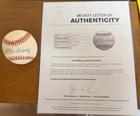 TED WILLIAMS Signed Autograph American League Baseball Beckett LOA Red Sox HOF